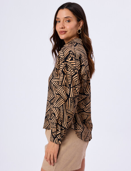 Camisa estampada Malena Camisa estampada Malena