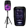 Parlante KIT LEXSEN TINY 80W MIC + SOPORTE Parlante KIT LEXSEN TINY 80W MIC + SOPORTE