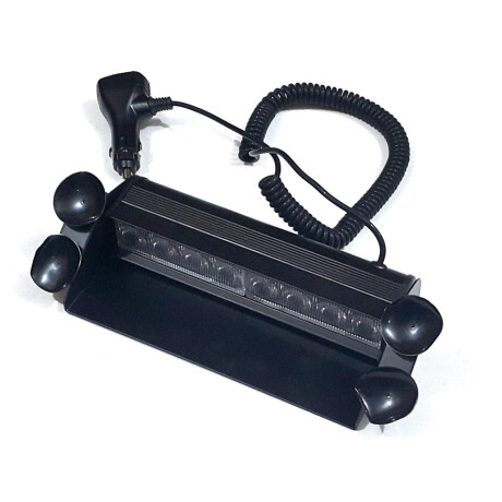 SEÑALIZACION - BARRAL LED BLANCO DESTELLANTE 12V/24V C/VENTOSA - SEÑALIZACION - BARRAL LED BLANCO DESTELLANTE 12V/24V C/VENTOSA -