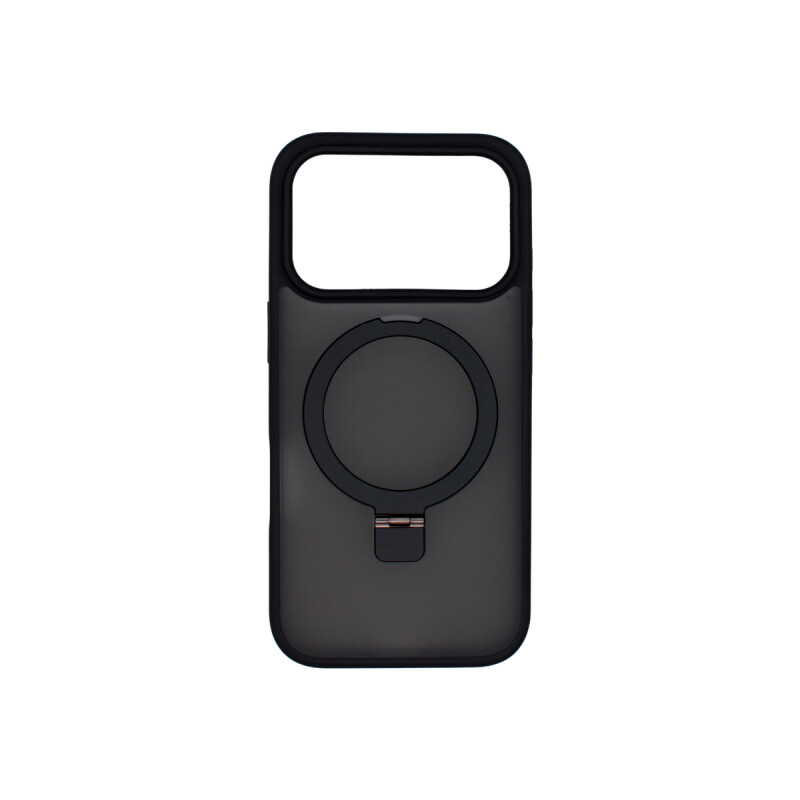 Protector para iPhone 17 Pro Max soporte con MagSafe negro Protector Para Iphone 17 Pro Max Soporte Con Magsafe Negro