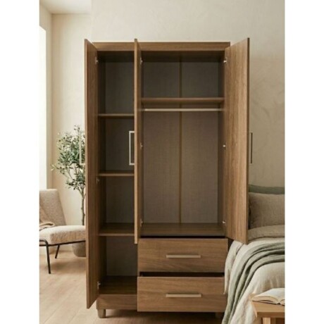 Ropero 3 Puertas 2 Cajones Fortaleza CH2023/Cafe Ropero 3 Puertas 2 Cajones Fortaleza CH2023/Cafe