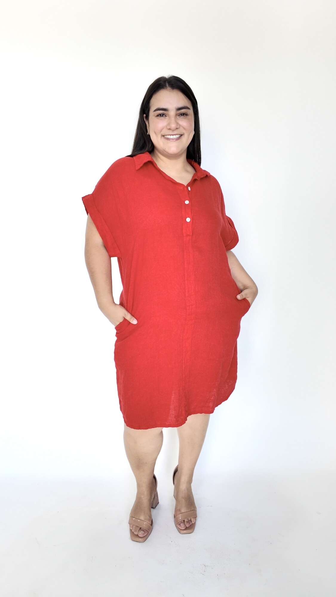 Vestido Myrka Rojo