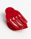 Broche Acrilico Broche Formato Moda - Rojo Medio