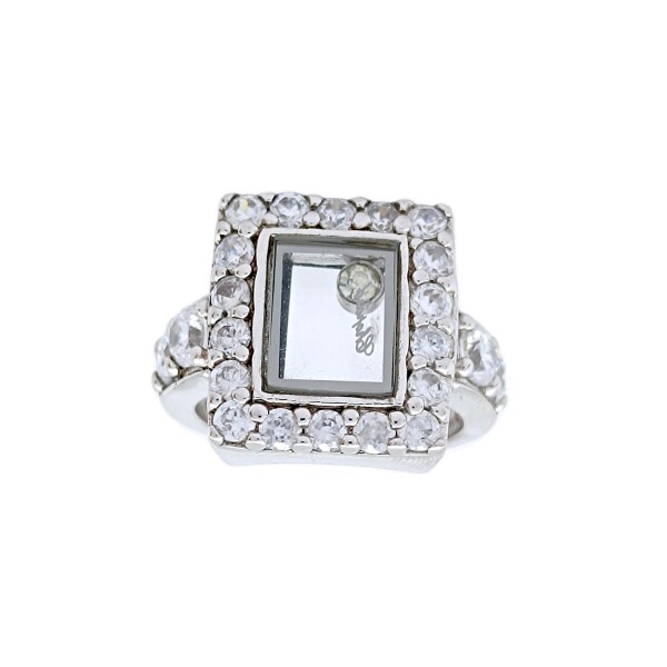 Anillo Chopard-Plata 925-Piedra Zirconia-AN3578 conpiedra