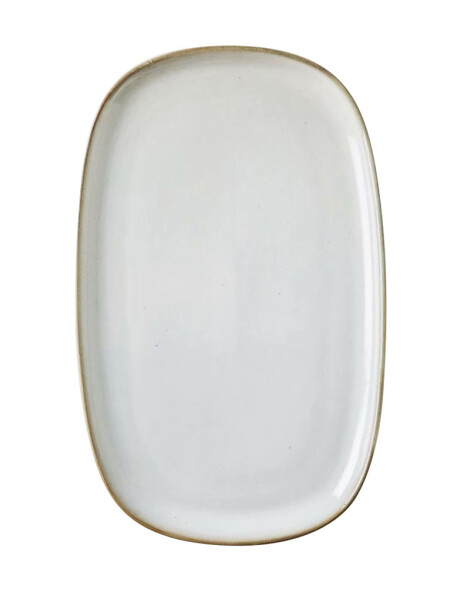 FUENTE RECTANGULAR CERAMICA GRIS ORGANIC 30x19CM FUENTE RECTANGULAR CERAMICA GRIS ORGANIC 30x19CM