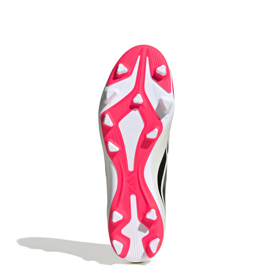 Championes Unisex Adidas Championes Futbol 11 Predator Club Firm Ground Rojo - Negro