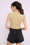 Remera estampada Verde militar