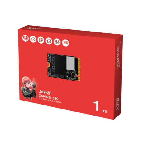 Ssd Nvme Adata Xpg S55 1TB 2230 M.2 5000/3700 001