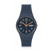 Reloj Swatch Trendy Lines at Night SO28I700 de Silicona Azul