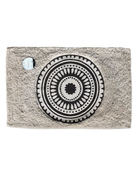 ALFOMBRA 40x60CM MANDALA MARRON Y NATURAL ALFOMBRA 40x60CM MANDALA MARRON Y NATURAL