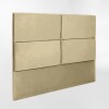 Respaldo de pared LOTUS BEIGE - SUPER KING