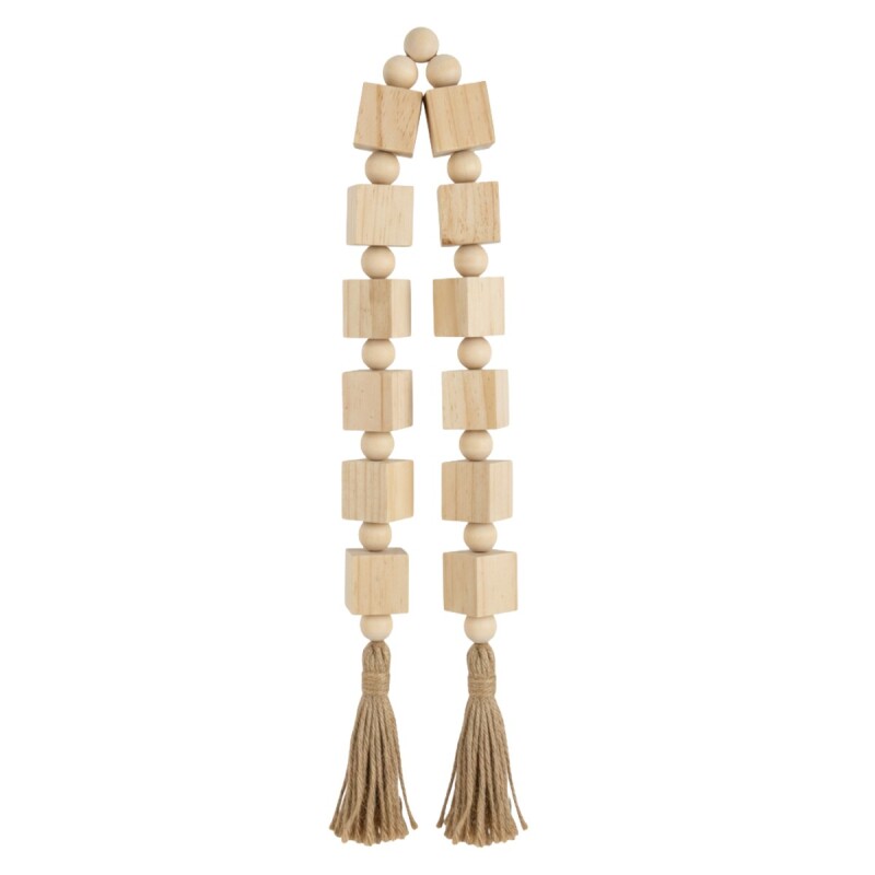 DECO BEIGE COMB COLG 42CM Unica