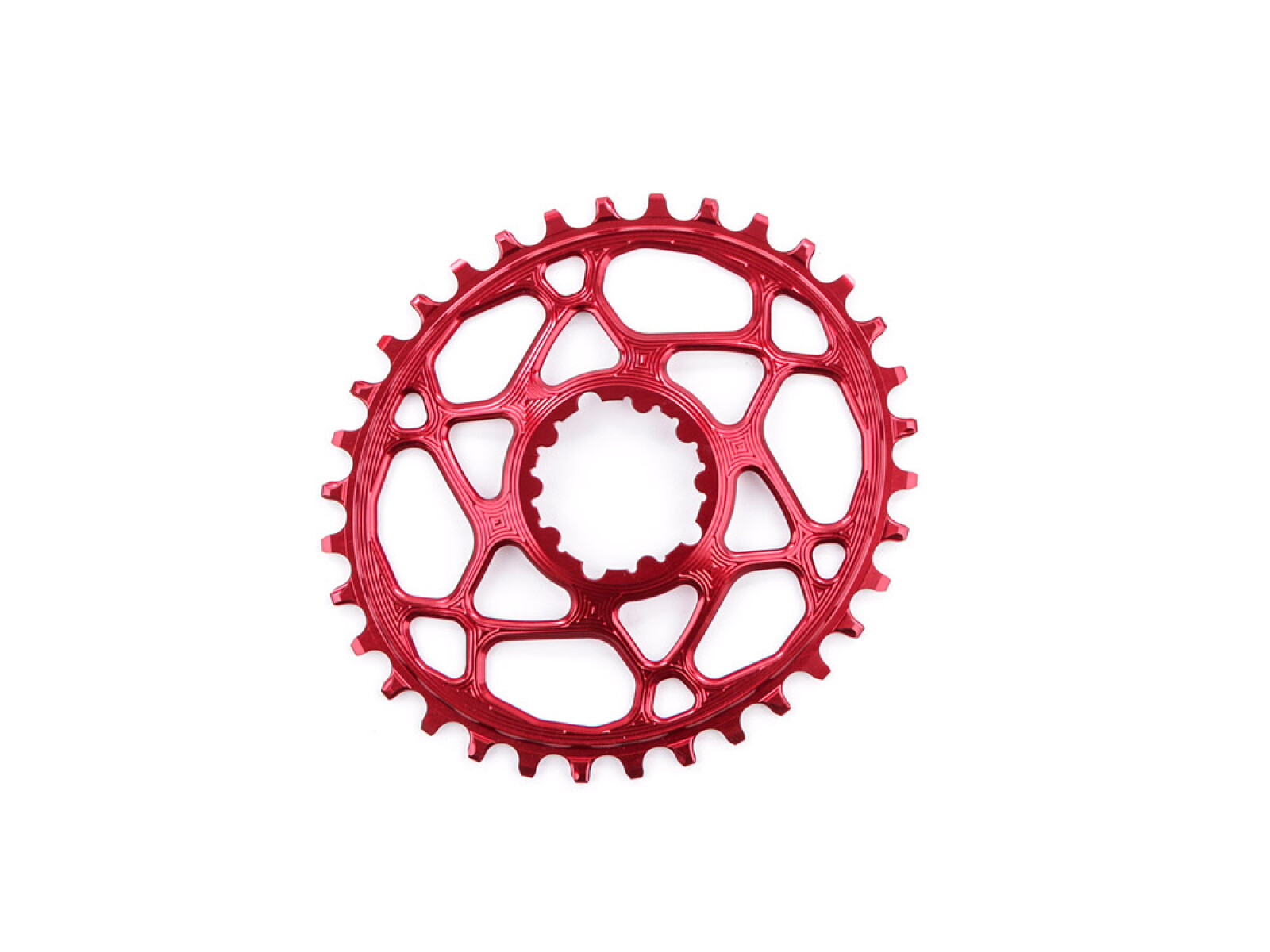 Plato Absolute Black Sram Dm 34t - Rojo 