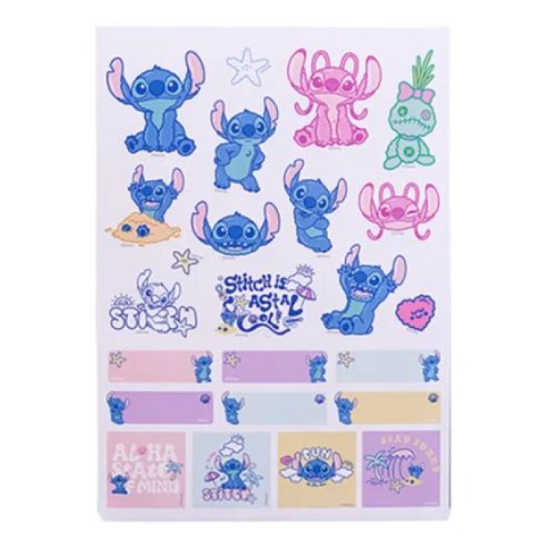 Libro de stickers Maw Stitch Mooving Libro De Stickers Maw Stitch Mooving