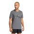 Remera de Hombre Adidas Running Adi365 Essentials Gris - Oscuro