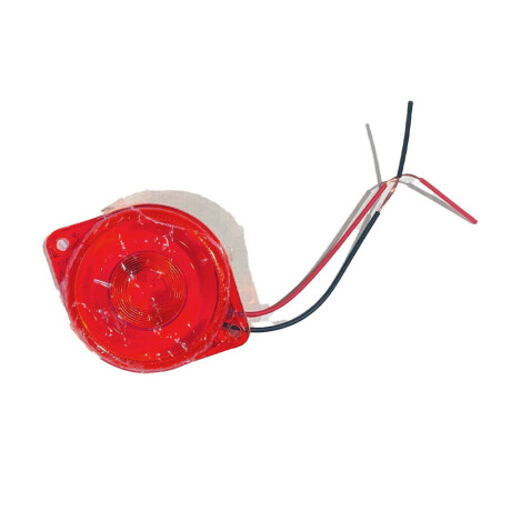 FAROL - LATERAL REDONDO 12-24V ROJO - FAROL - LATERAL REDONDO 12-24V ROJO -