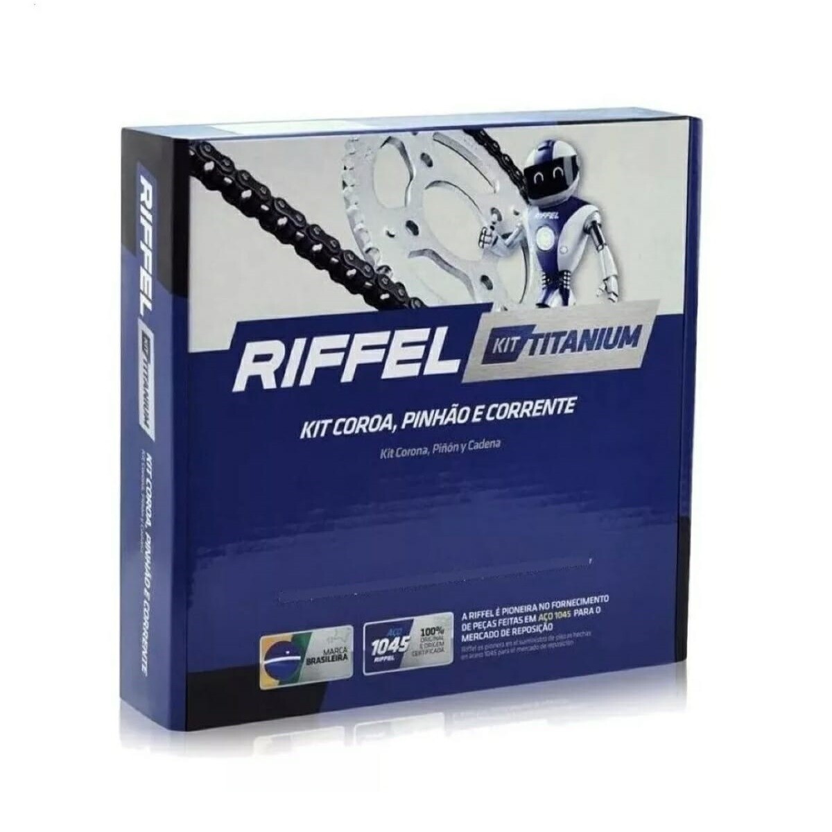 Kit de transmisión Riffel GS125 / GS200 / Street / Milestone 