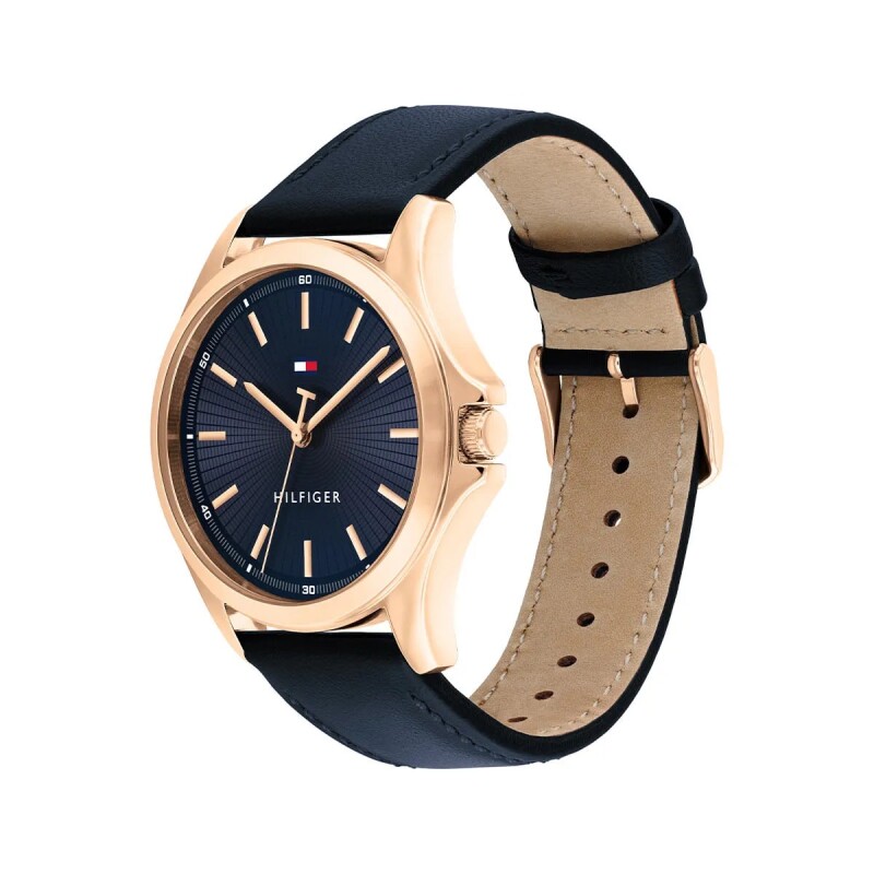 Reloj Tommy Hilfiger 1792189 para hombre en cuero Azul