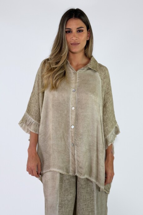 CAMISA SERAM Beige