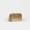 Mini bag New Penny en efecto cuero charol Platino