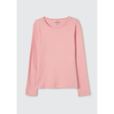 BLUSA ML FEM ROSA CLARO