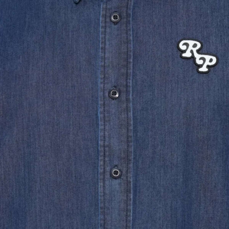 Camisa Rivvia Vv Denim Azul
