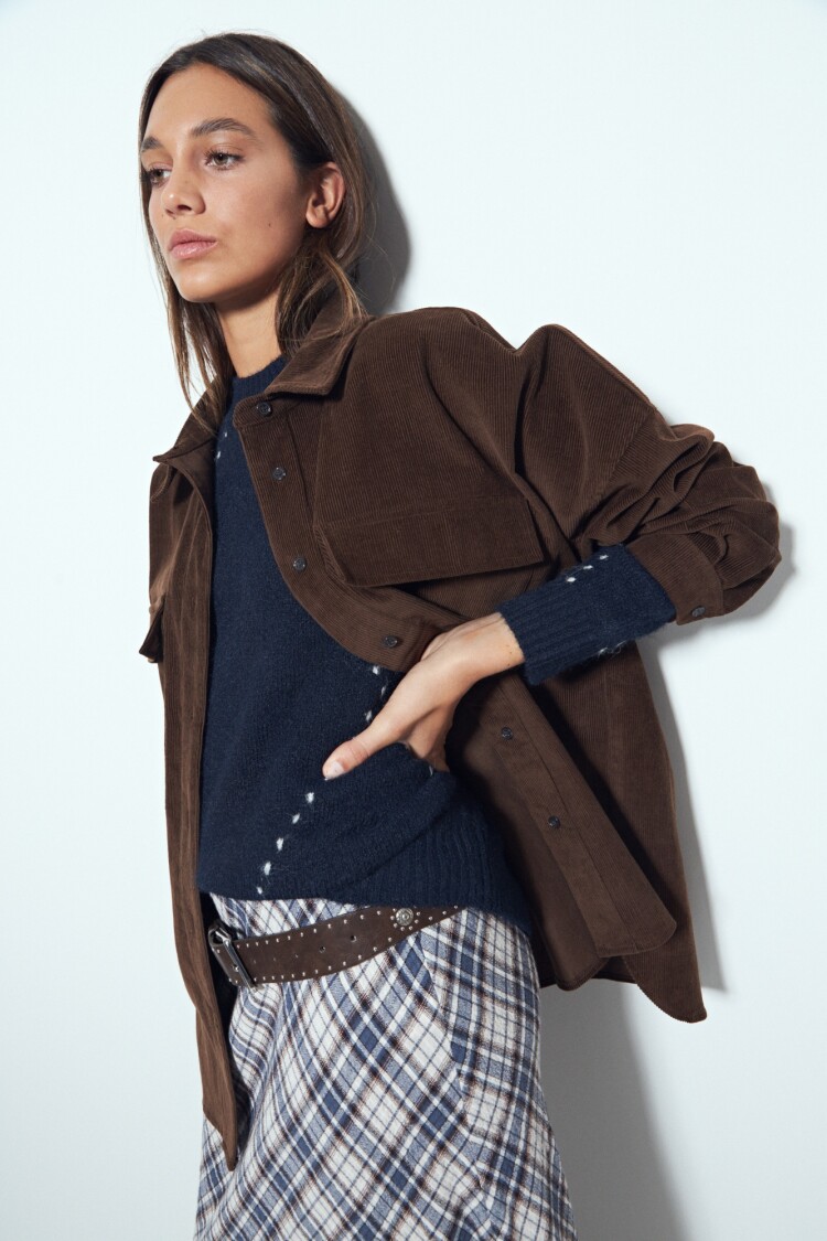 SOBRECAMISA TILIO Marron