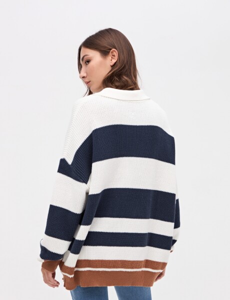 Buzo punto Pemma Off white