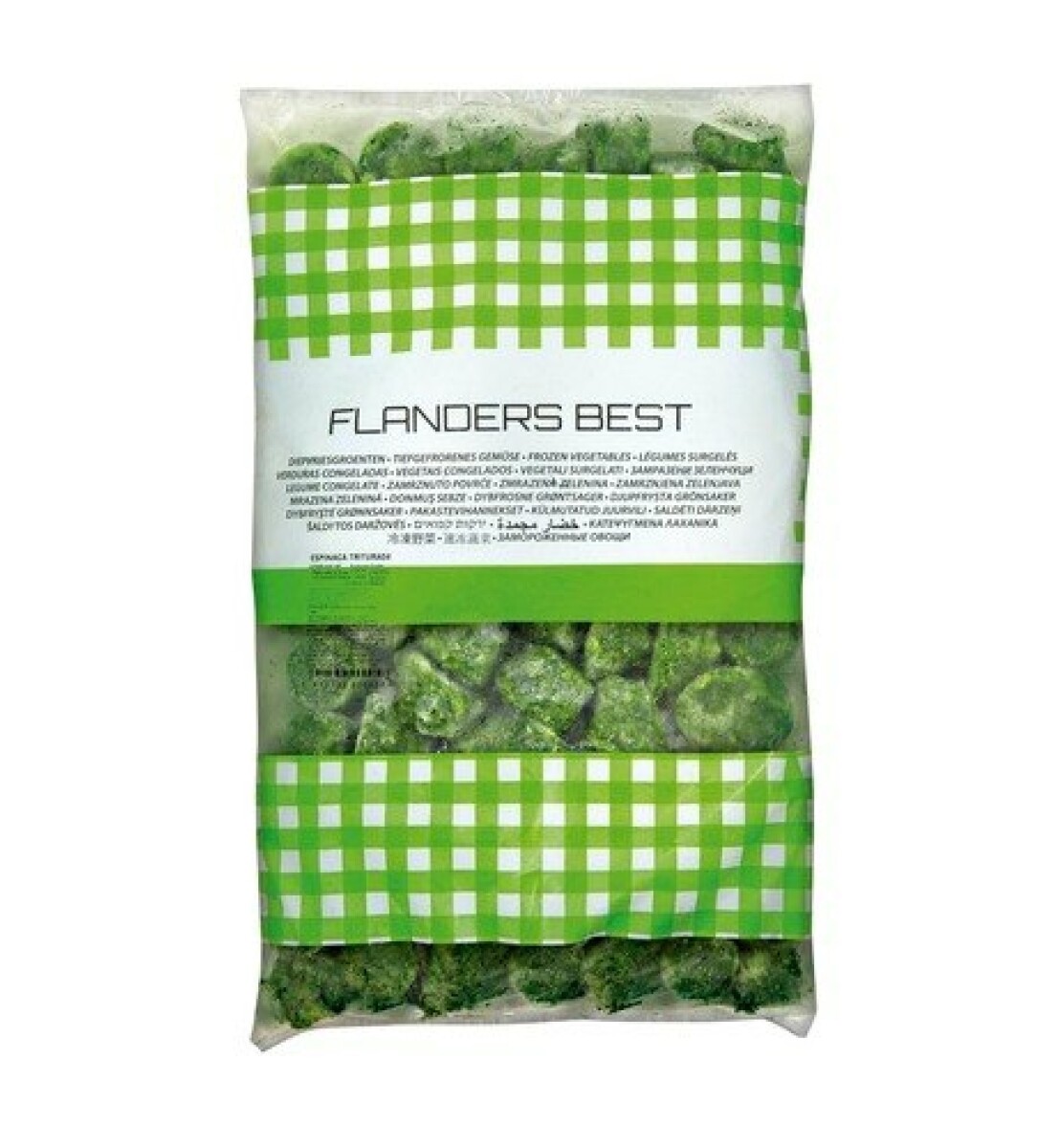 Espinaca en cubos Flanders - 2,5 kg 