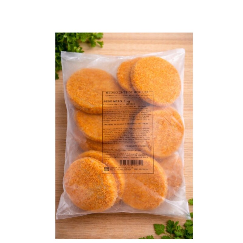 MEDALLON DE MERLUZA 1KG MEDALLON DE MERLUZA 1KG
