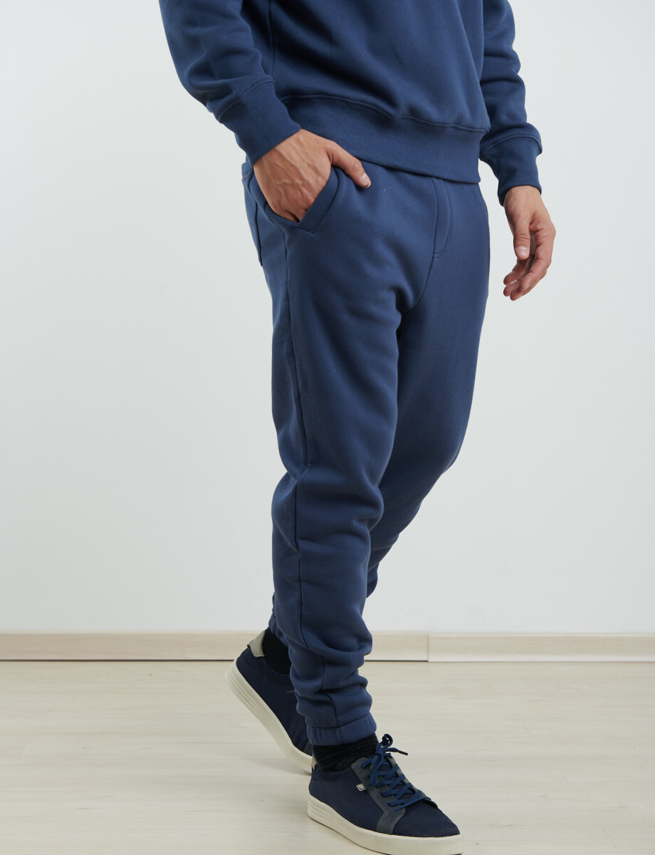 080915 PANTALON JOGGING HARRY Azul Piedra