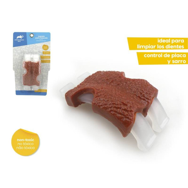 JUGUETE DE COSTILLAS CON SABOR A CARNE JUGUETE DE COSTILLAS CON SABOR A CARNE