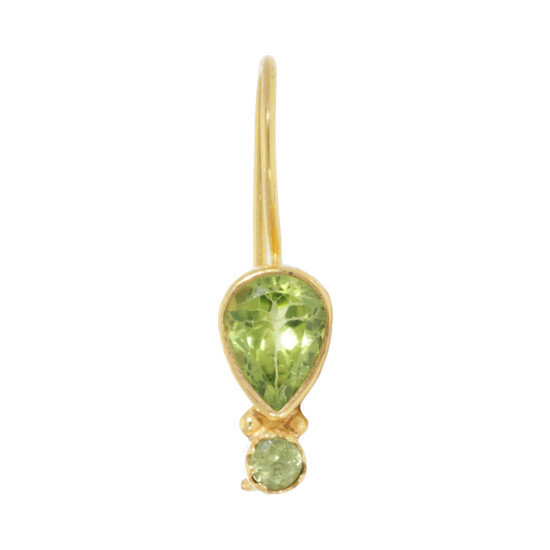 Caravanas Aros Karvik Plata 925 Y Baño De Oro 0