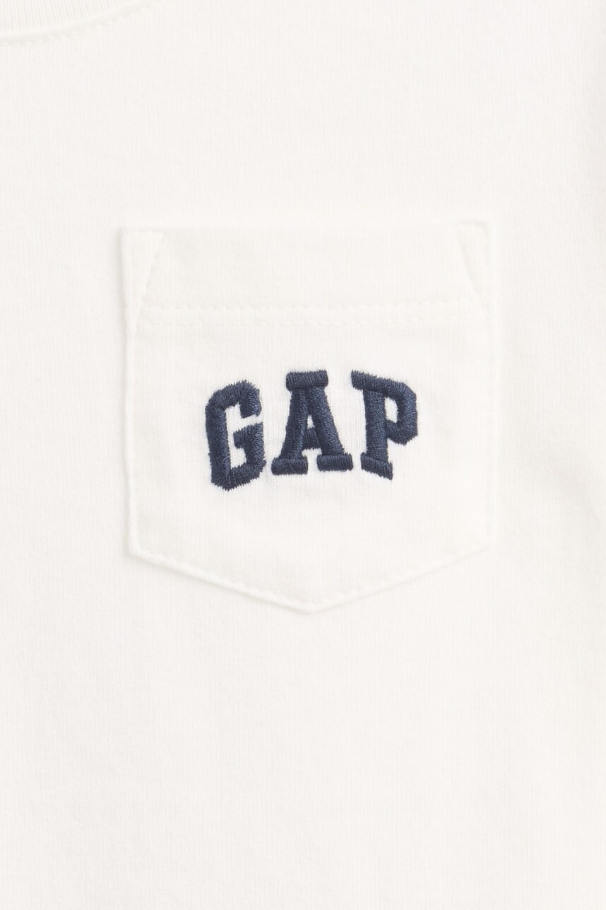 Remera Logo Gap Toddler Niño New Off White