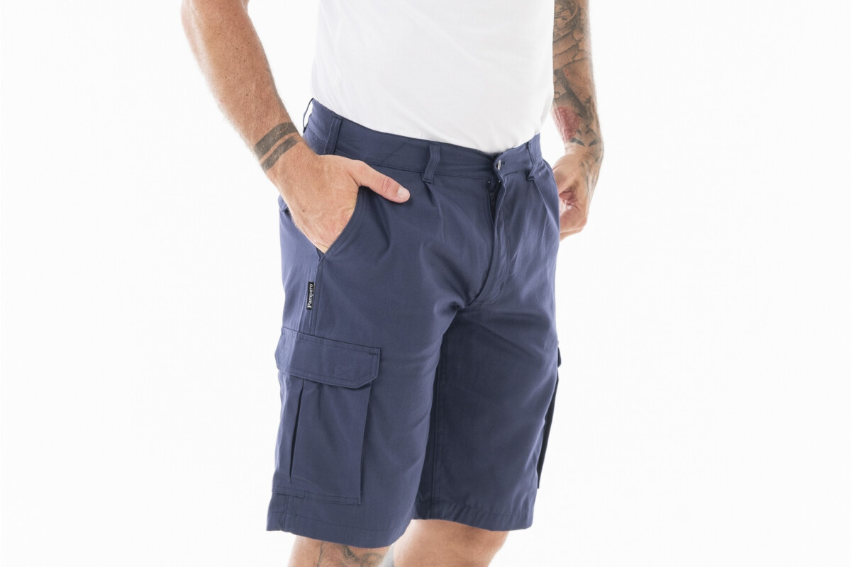 BERMUDA CARGO FLEX Azul