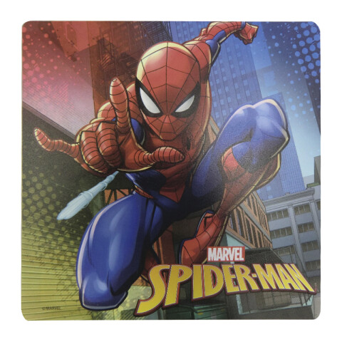 Individual Plástico 30 x 30 cm Spiderman