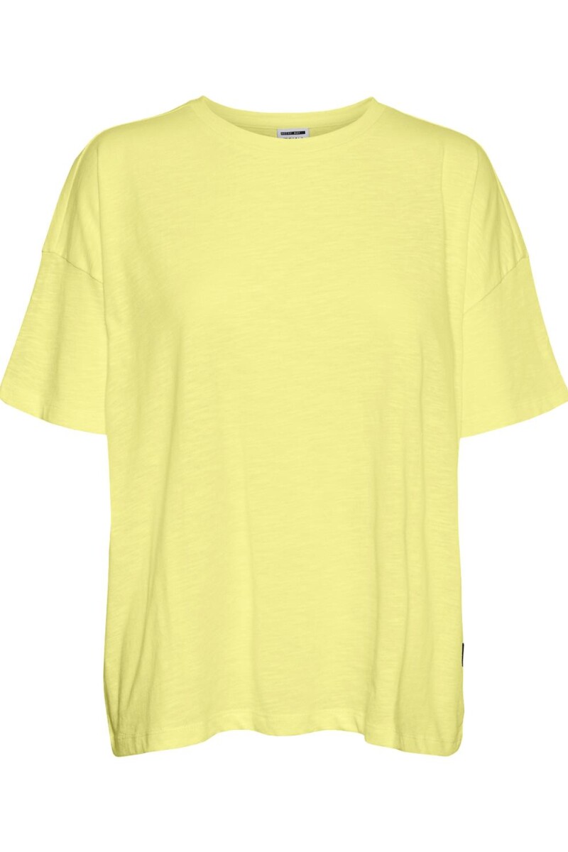 Polera Mathilde Loose Pale Lime Yellow