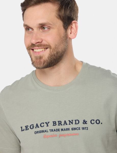 REMERA BORDADA Verde