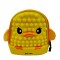 Mochila Disney Pop It Amarillo - Anaranjado