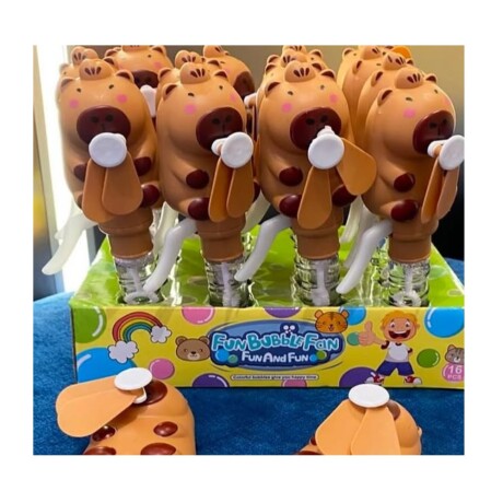 Burbujero Infantil Capybara con Ventilador 001