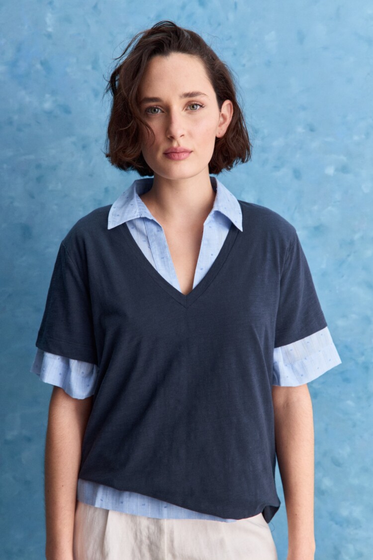 REMERA SOPHIE Azul Marino