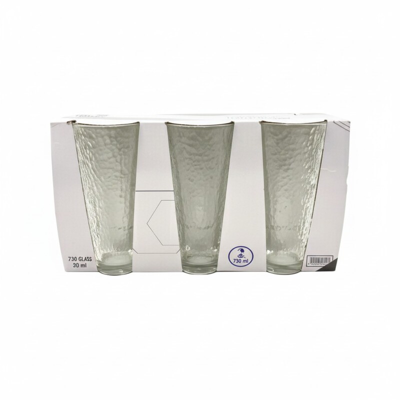 VASO DE VIDRIO JX,CX SET X3 • 360ml VASO DE VIDRIO JX,CX SET X3 • 360ml