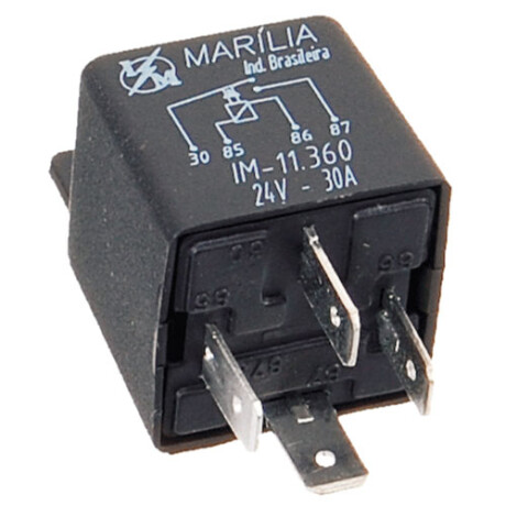 RELAY - RELAY AUXILIAR 24V 4 T =DNI.212=170R MARILIA RELAY - RELAY AUXILIAR 24V 4 T =DNI.212=170R MARILIA
