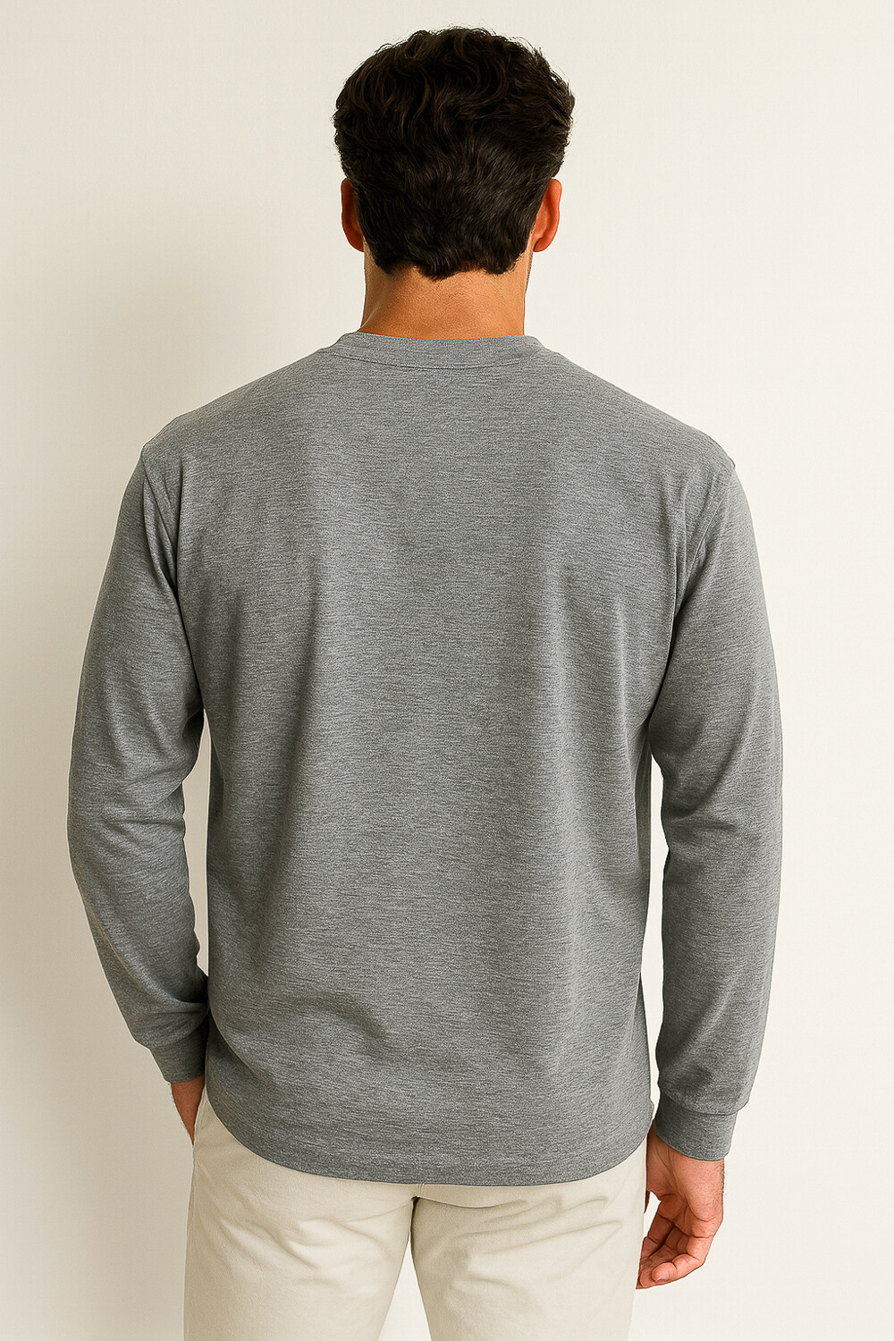Remera Cristof Gris Melange
