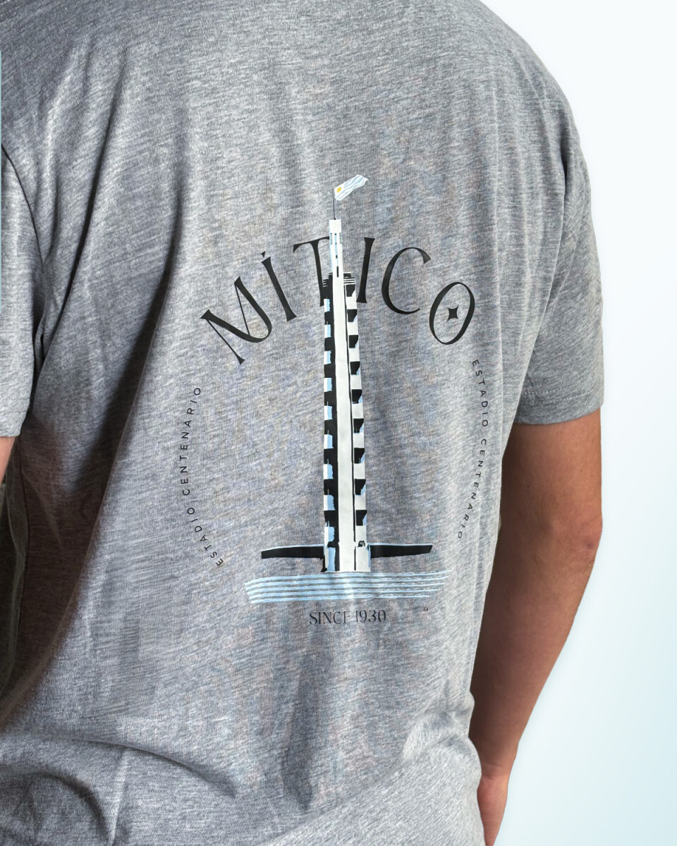 Remera Mítico Centenario - Gris 