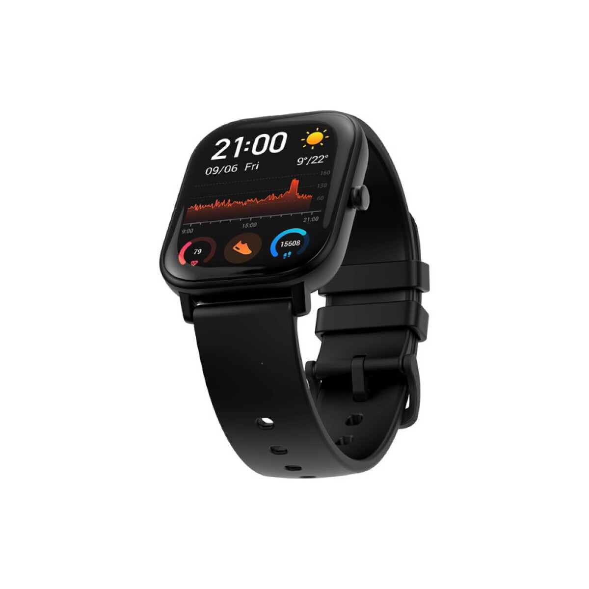 Reloj Inteligente Smart Gts Obsidian Black 