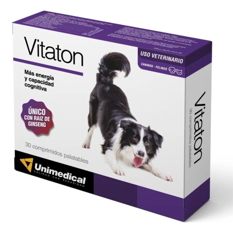 VITATON SUPLEMENTO ENERGIZANTE Y COGNITIVO X CAJA DE 30 COMPRIMIDOS