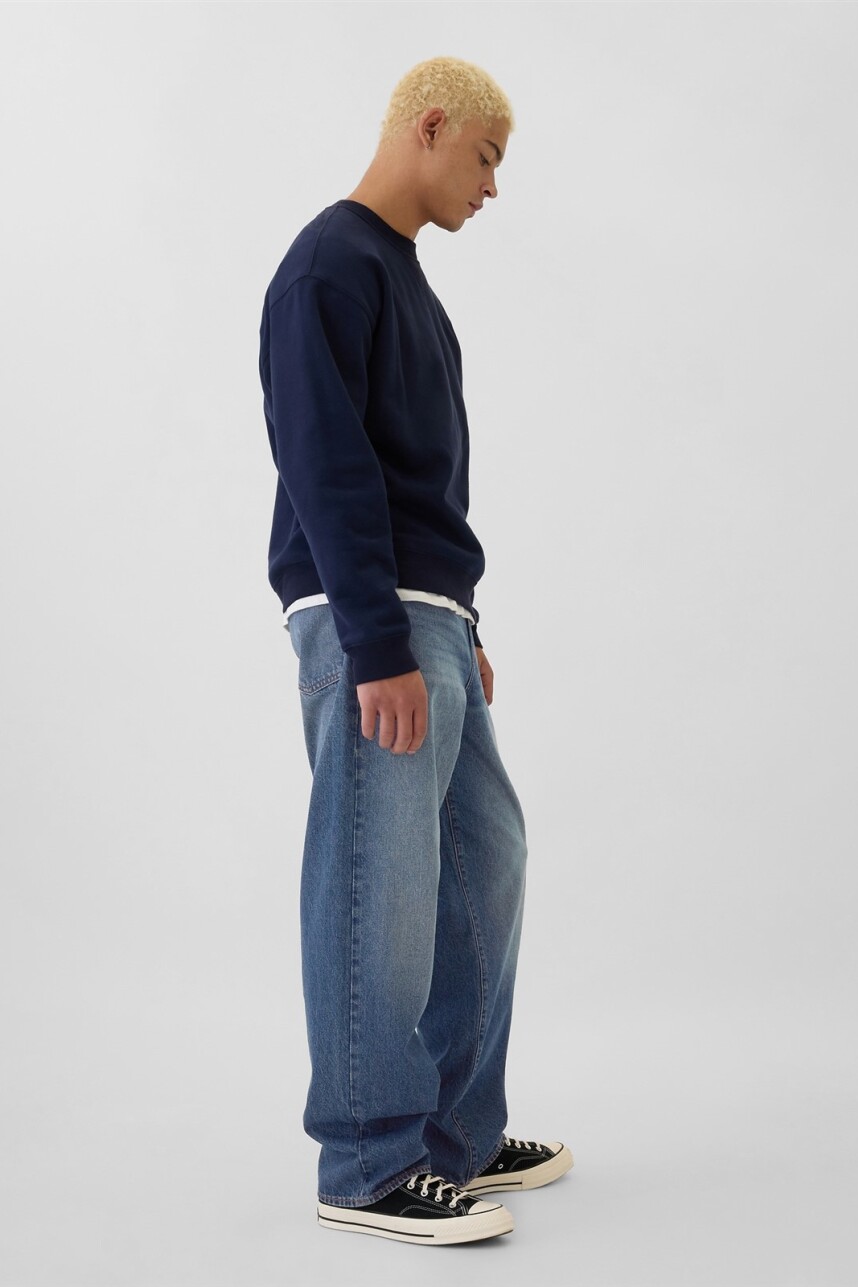 Jean Baggy Hombre Dark Wash