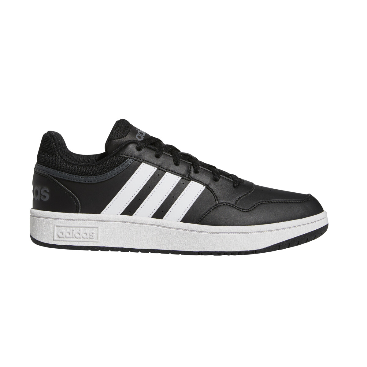 adidas HOOPS 3.0 LOW CLASSIC VINTAGE - Black & White 