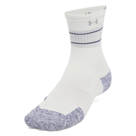UA AD Run Cushion 1pk Mid-WHT WHT-114